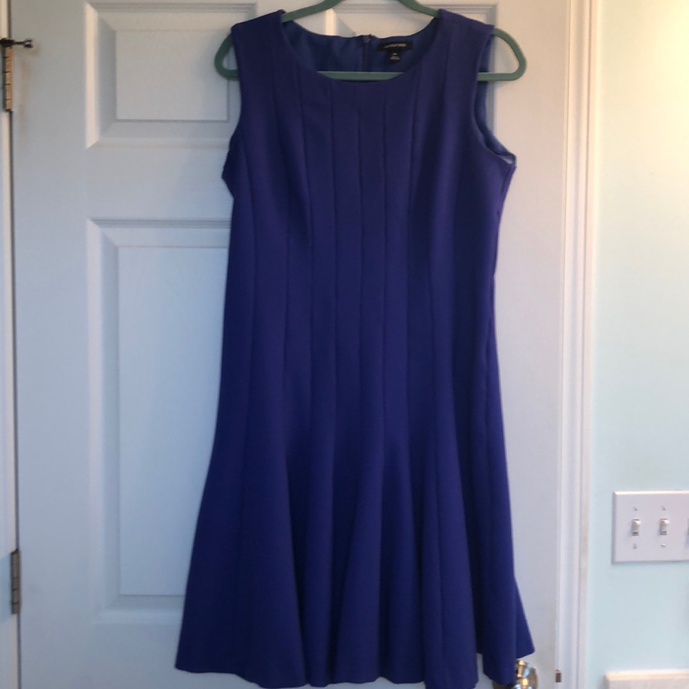 Lands End indigo dress size 14 machine washable!